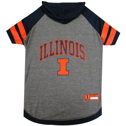 ILLINOIS HOODIE TEE SHIRT