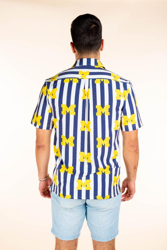 Mighty Michigan Man | University of Michigan Hawaiian Shirt