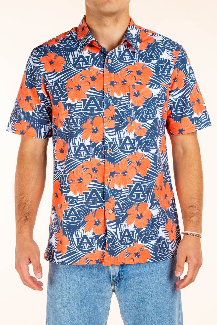 Let's Just Call Them Tiger Lilies | Auburn Hawaiian Shirt