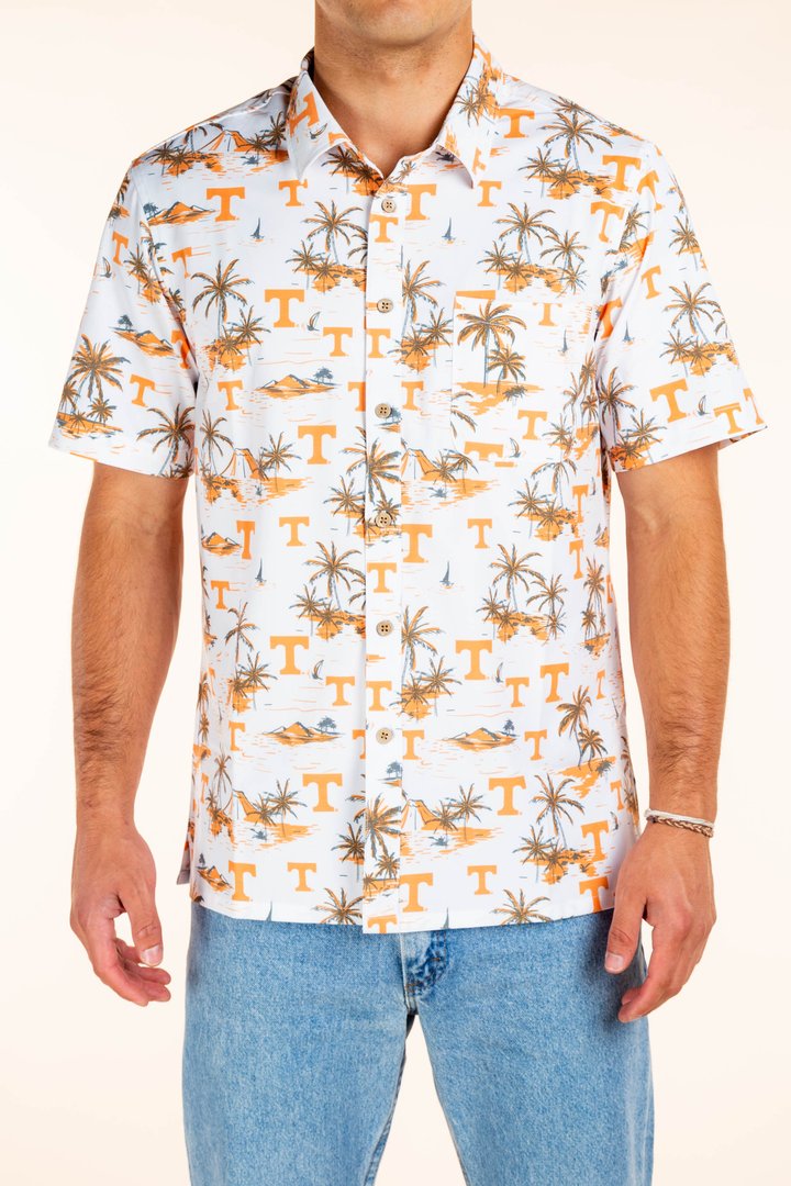 Tennessee Tiki | University of Tennessee Hawaiian Shirt