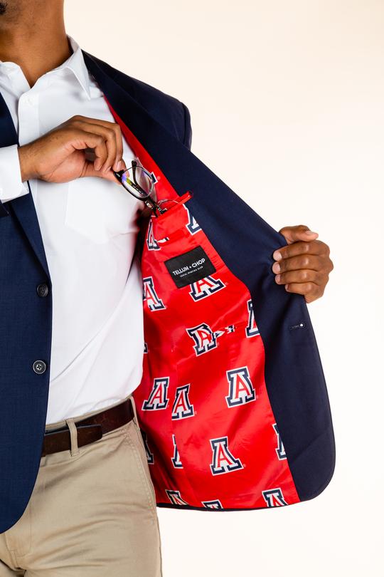 The Bear Down | University of Arizona Navy Madison Blazer