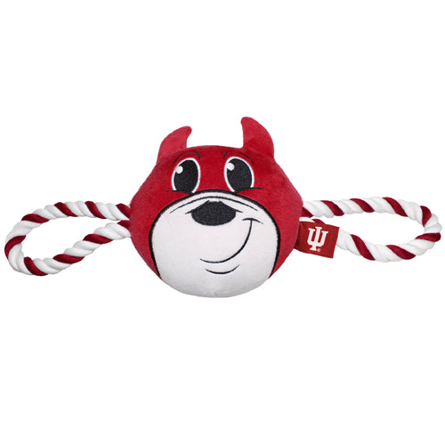 INDIANA MASCOT ROPE TOY