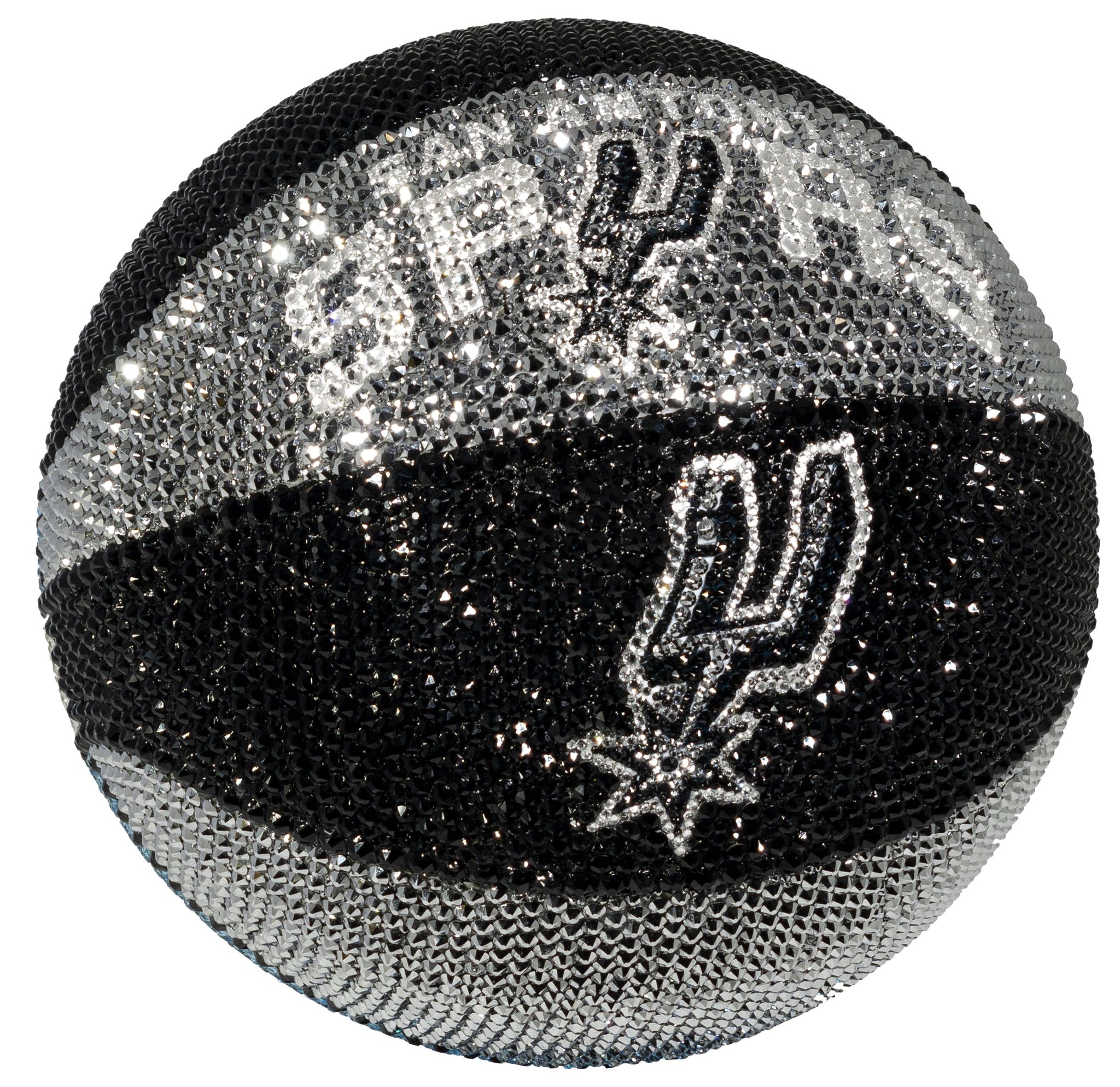 San Antonio Spurs Crystal Basketball