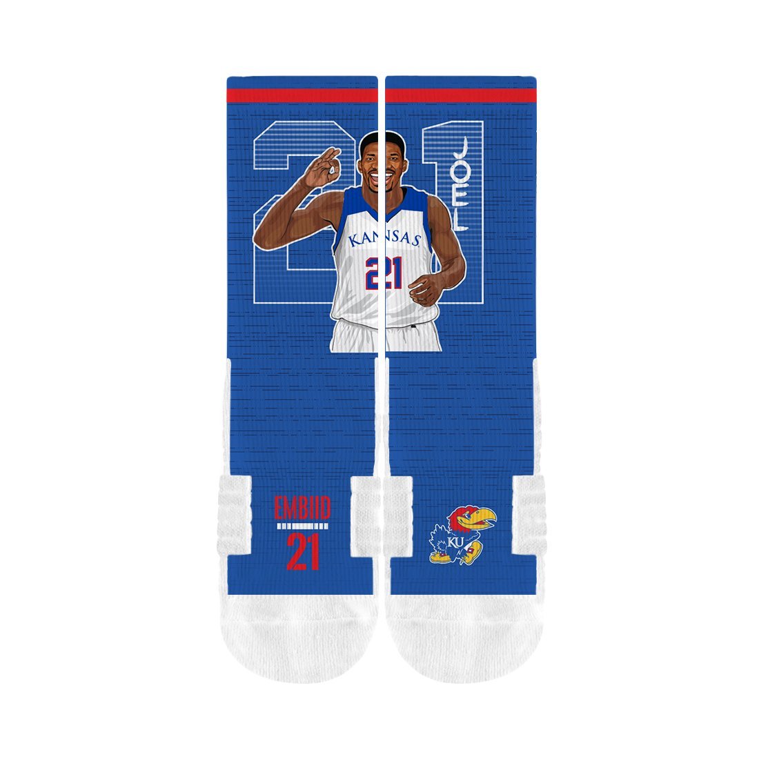 Joel Embiid Kansas Legend Blue Premium Full