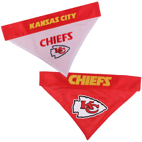 KANSAS CITY CHIEFS REVERSIBLE BANDANA