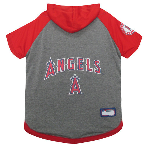 LOS ANGELES ANGELS HOODIE TEE SHIRT