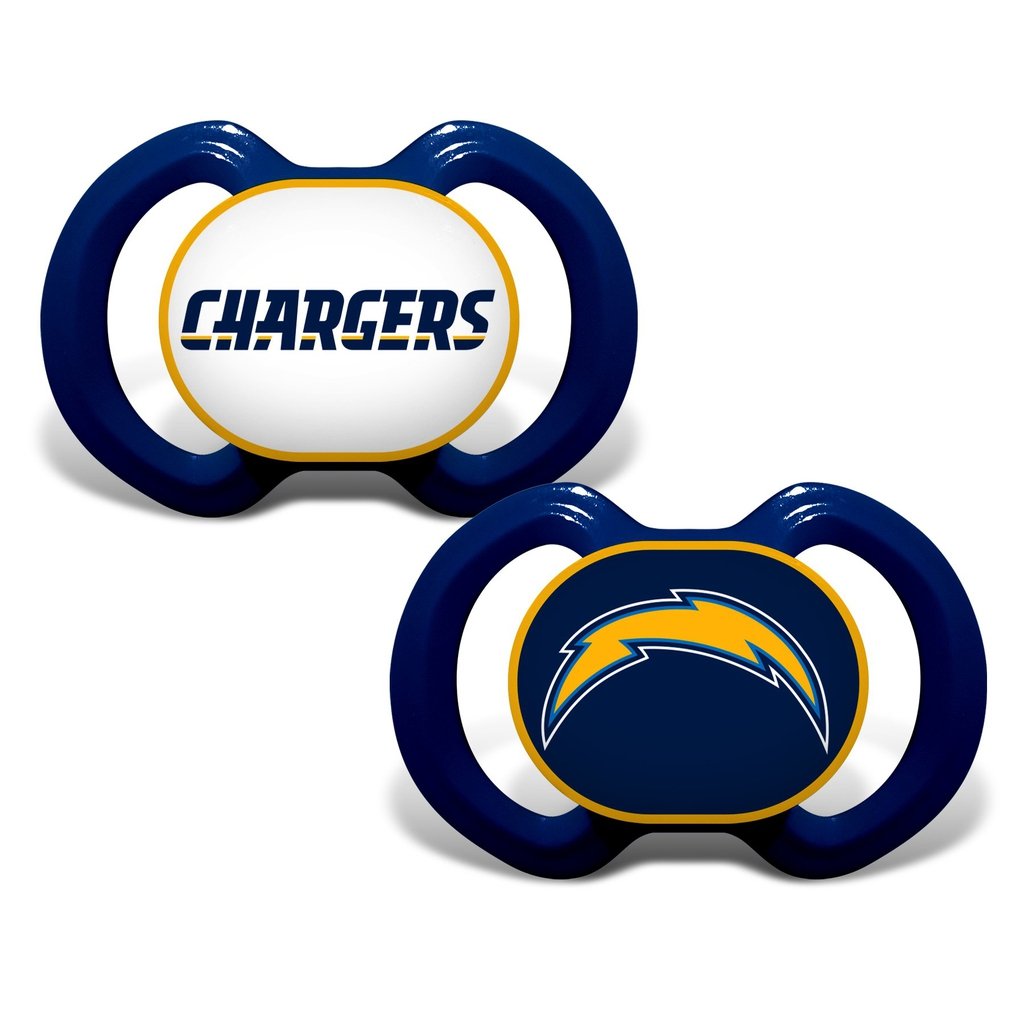 San Diego Chargers - Pacifier 2-Pack Legacy