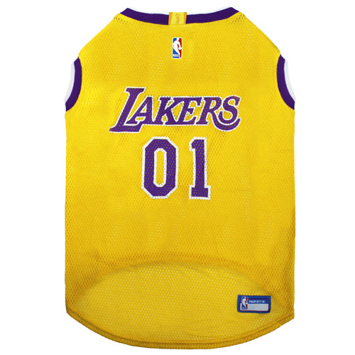 LA LAKERS BASKETBALL MESH JERSEY