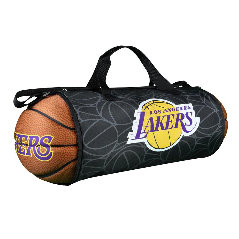 NBA Los Angeles Lakers Collapsible Basketball Duffel Bag