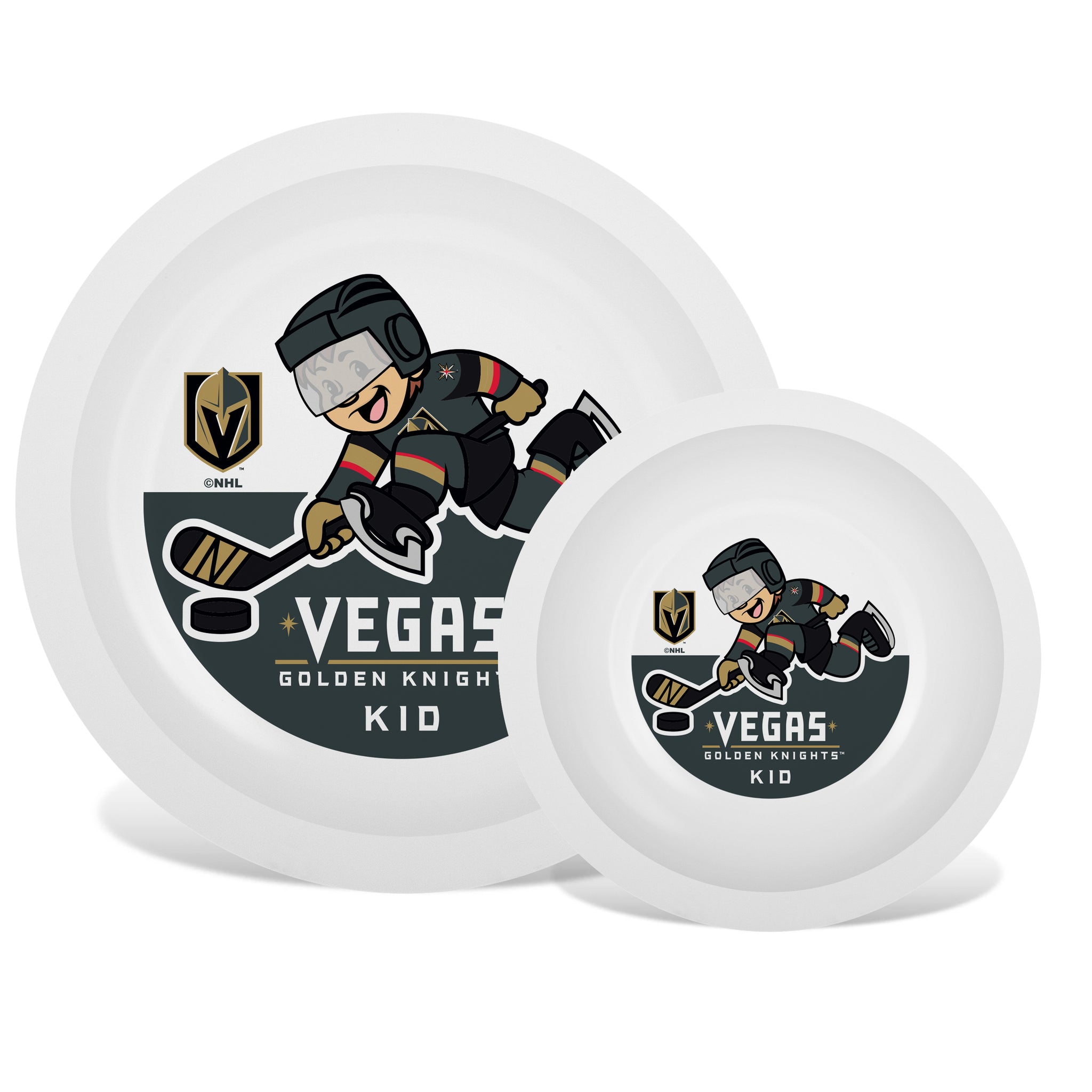 Vegas Golden Knights Plate & Bowl Set