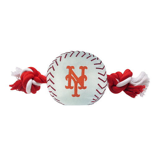 NEW YORK METS NYLON BASEBALL ROPE TOY