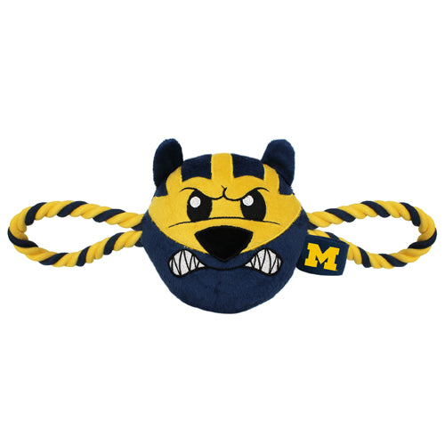 MICHIGAN MASCOT ROPE TOY