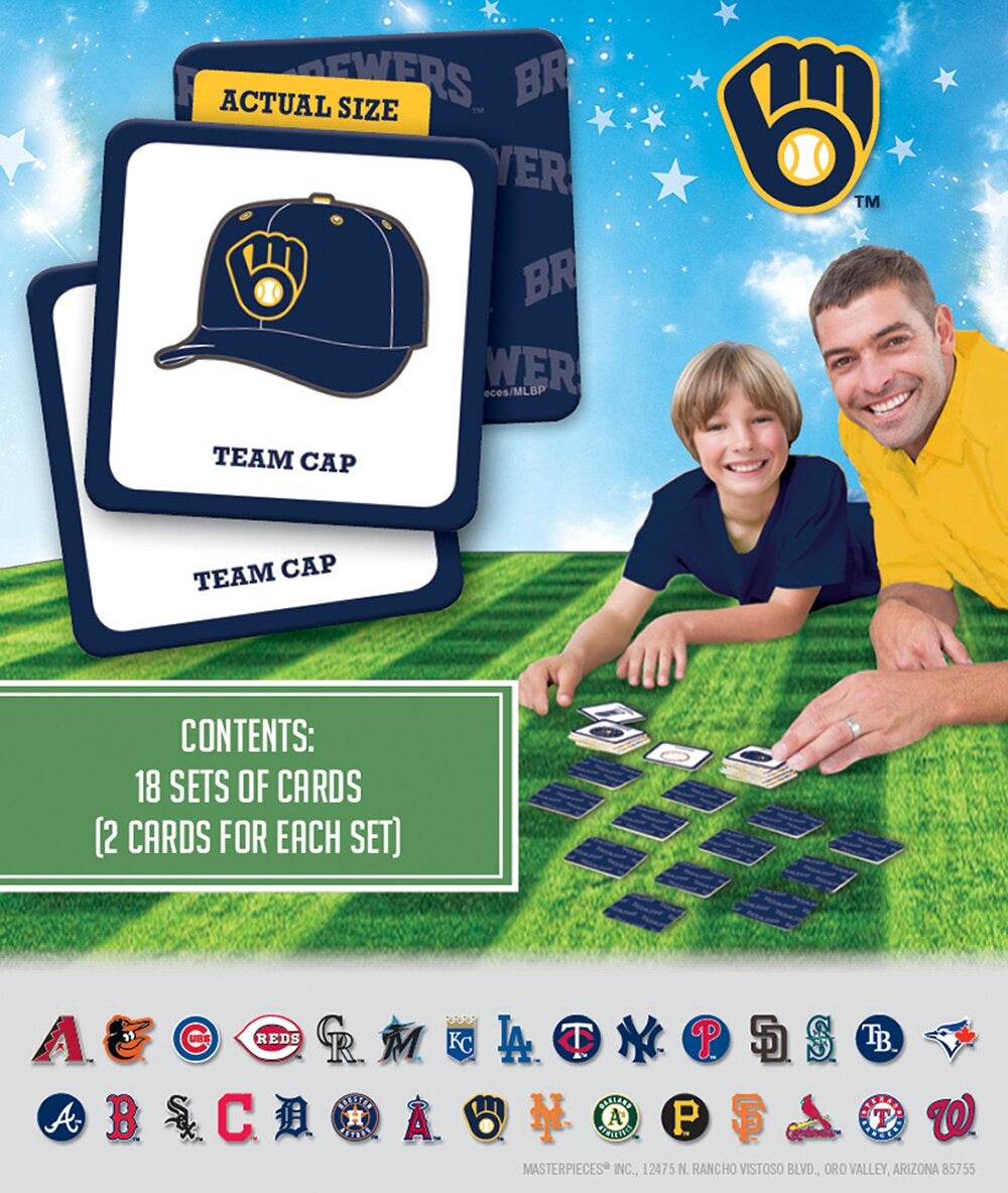 Milwaukee Brewers Matching Game