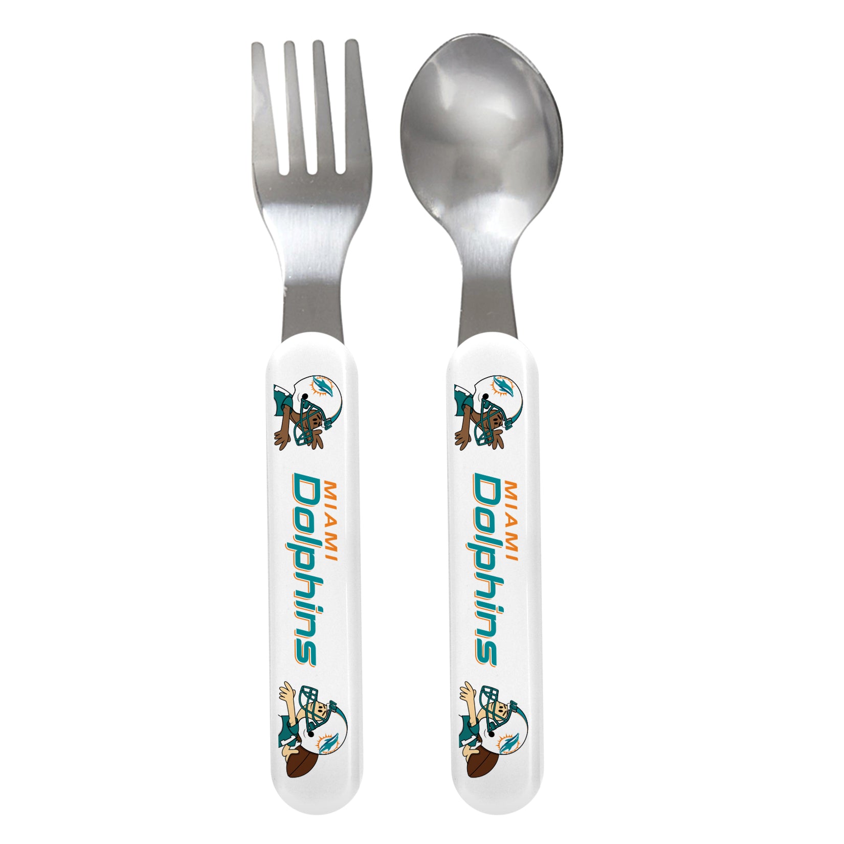 Miami Dolphins Fork & Spoon Set