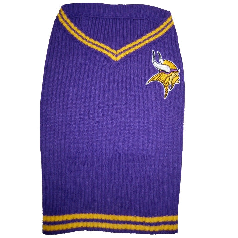 MINNESOTA VIKINGS V-NECK SWEATER