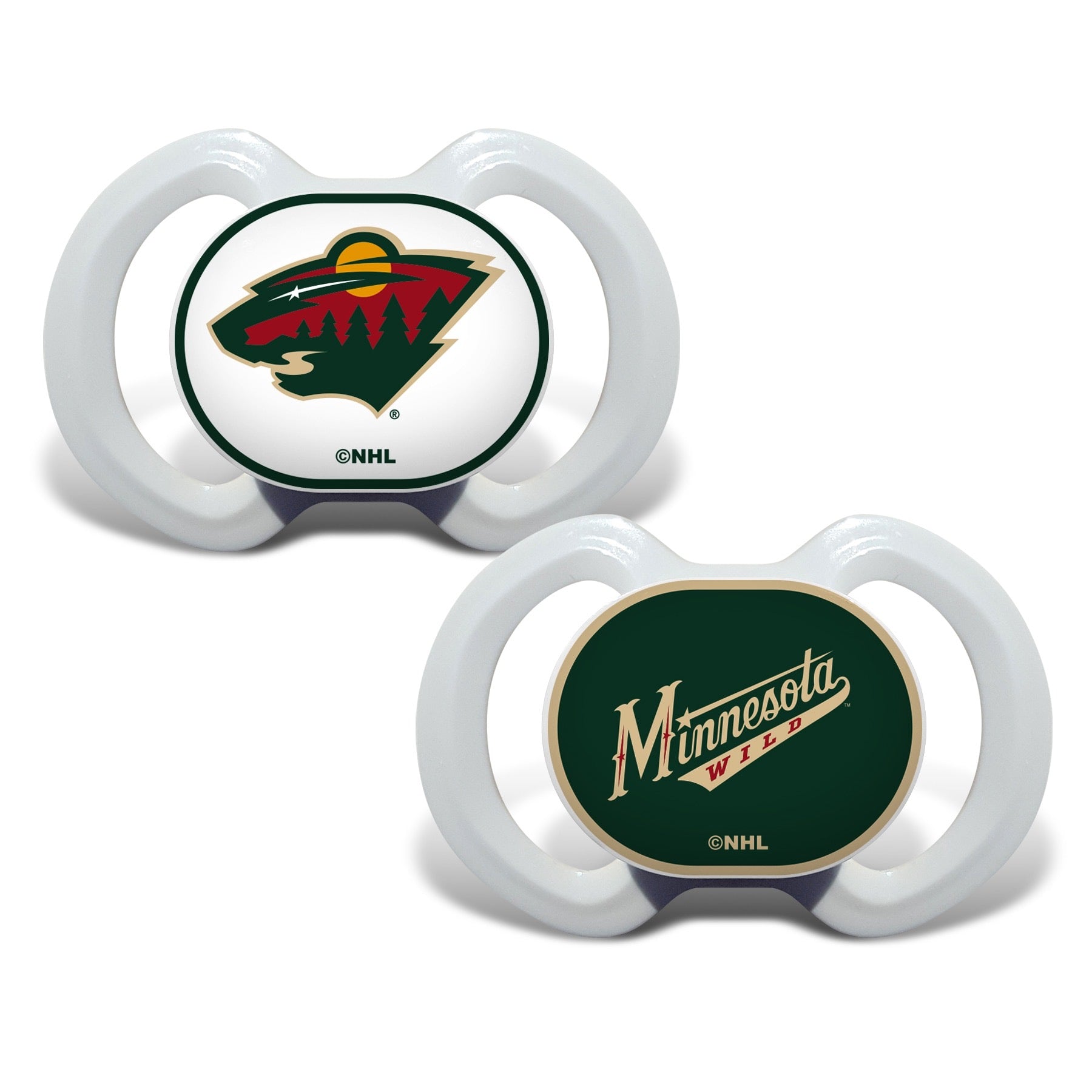 Minnesota Wild Pacifier 2-Pack