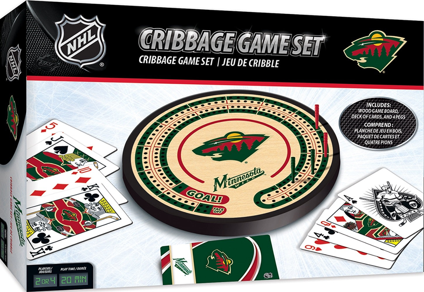 Minnesota Wild Cribbage