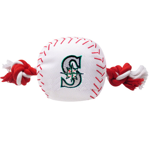 SEATTLE MARINERS NYLON BASEBALL ROPE TOY