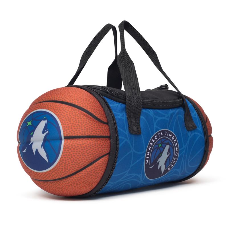 NBA Minnesota Timberwolves Collapsible Basketball Lunch Bag