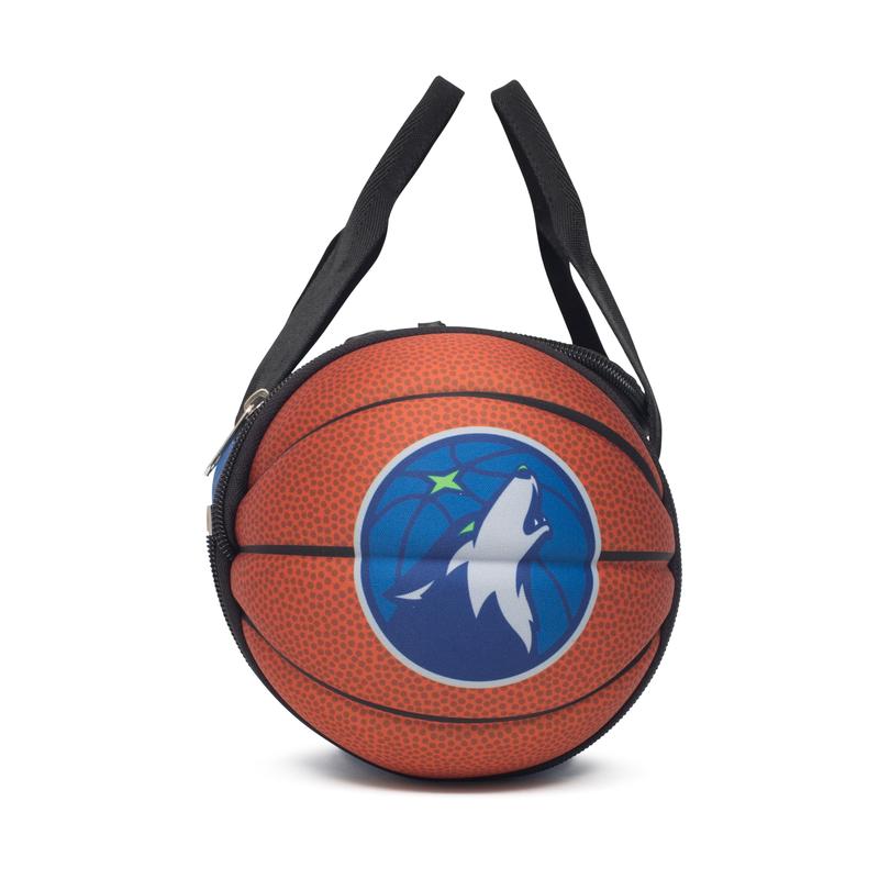 NBA Minnesota Timberwolves Collapsible Basketball Lunch Bag