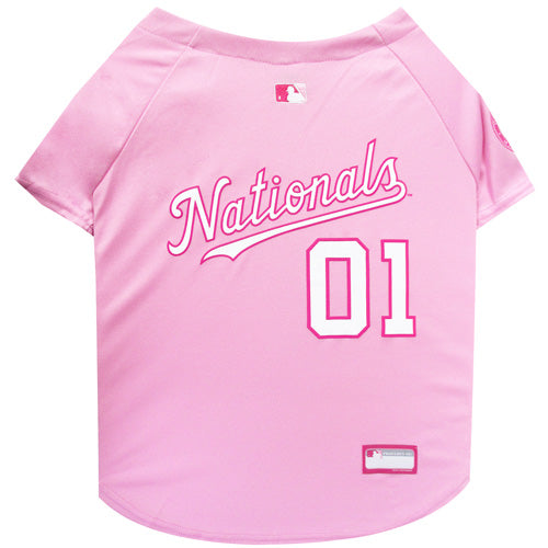 WASHINGTON NATIONALS PINK JERSEY