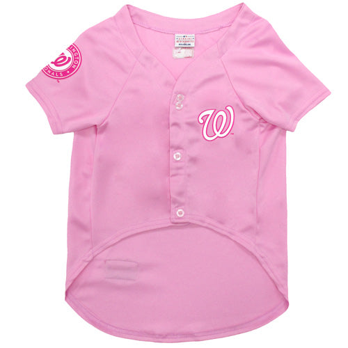 WASHINGTON NATIONALS PINK JERSEY