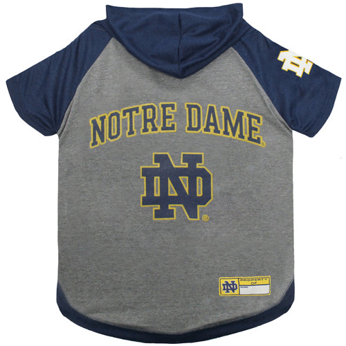 NOTRE DAME HOODIE TEE SHIRT