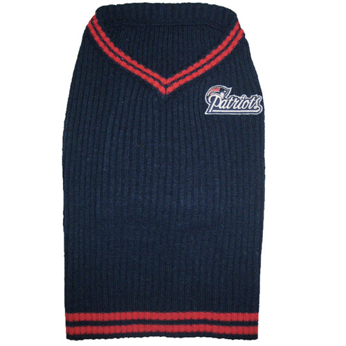 NEW ENGLAND PATRIOTS V-NECK SWEATER