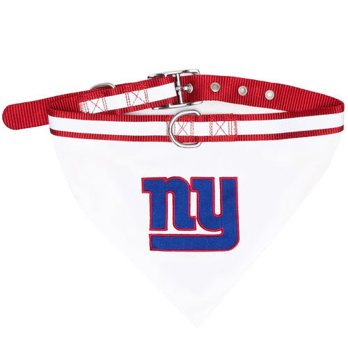 NEW YORK GIANTS COLLAR BANDANA