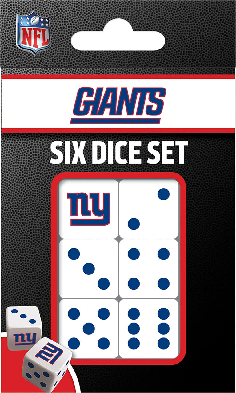 New York Giants Dice Set