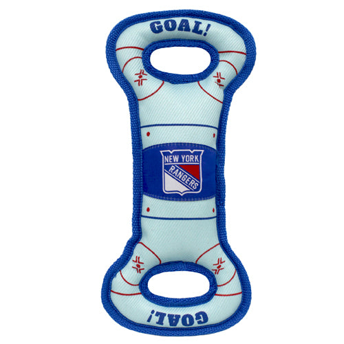 NEW YORK RANGERS HOCKEY TUG TOY