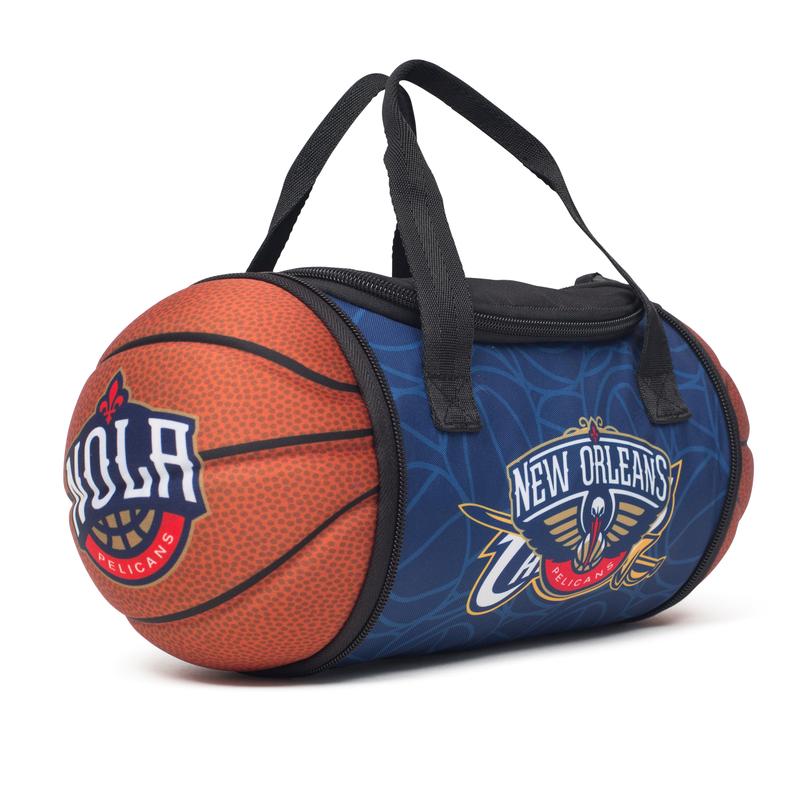 NBA New Orleans Pelicans Collapsible Basketball Lunch Bag