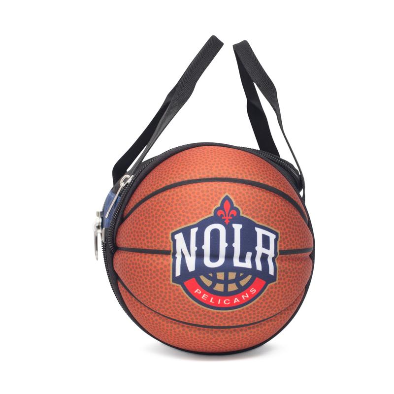 NBA New Orleans Pelicans Collapsible Basketball Lunch Bag