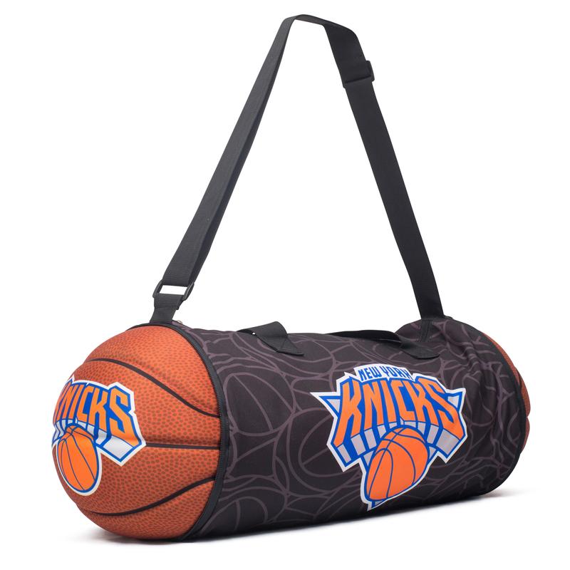 NBA New York Knicks Collapsible Basketball Duffel Bag