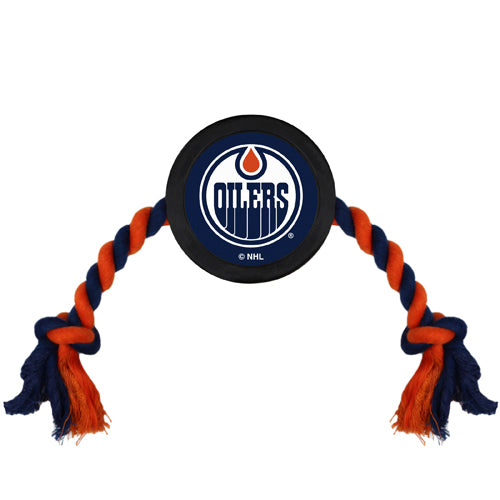 EDMONTON OILERS HOCKEY PUCK TOY