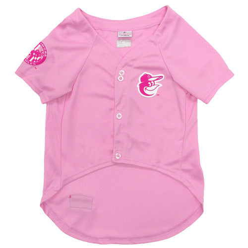 BALTIMORE ORIOLES PINK JERSEY