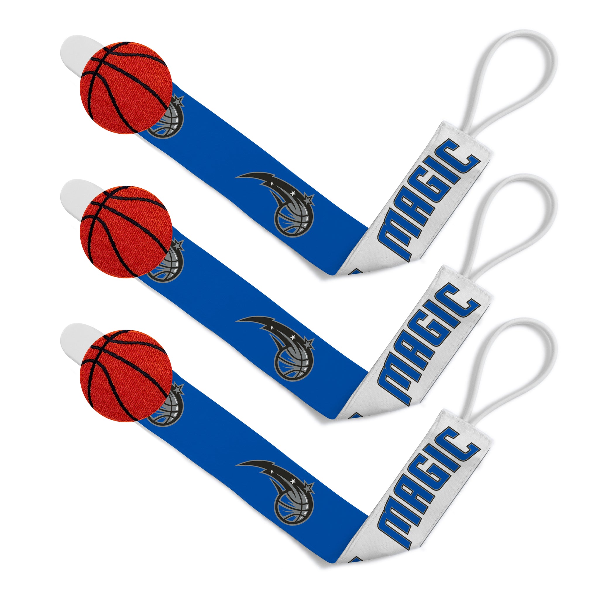 Orlando Magic Pacifier Clips 3-Pack