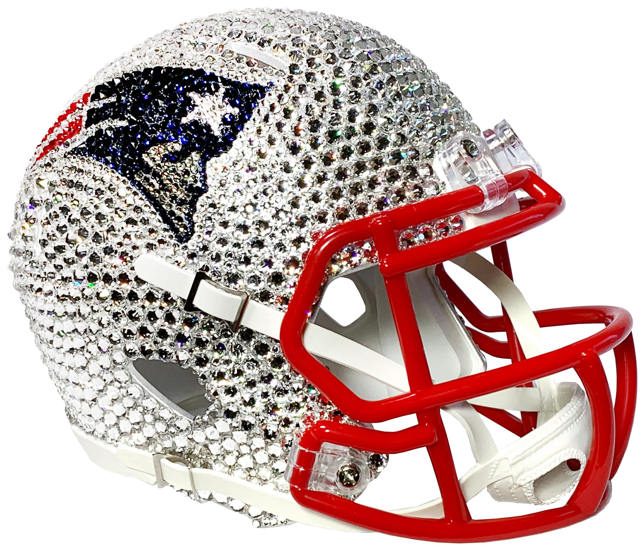 New England Patriots Crystal Mini Helmet