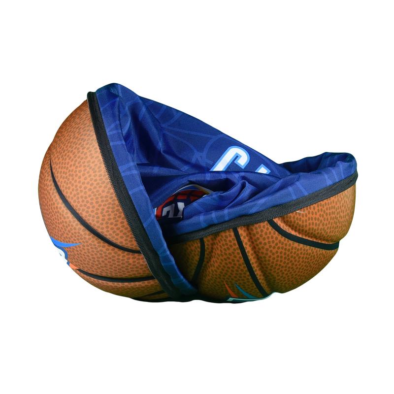 NBA Oklahoma City Thunder Collapsible Basketball Duffel Bag