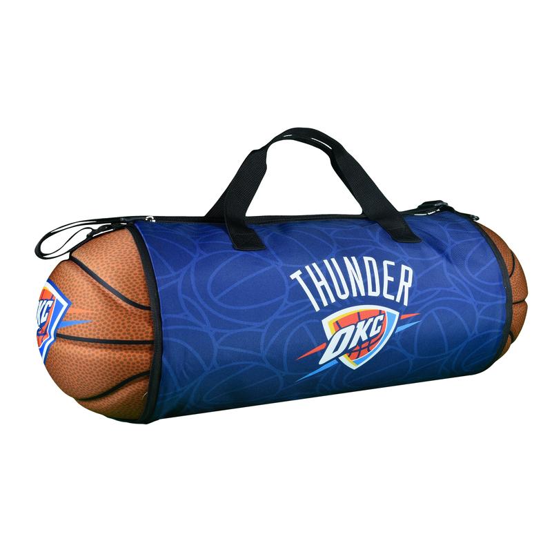 NBA Oklahoma City Thunder Collapsible Basketball Duffel Bag