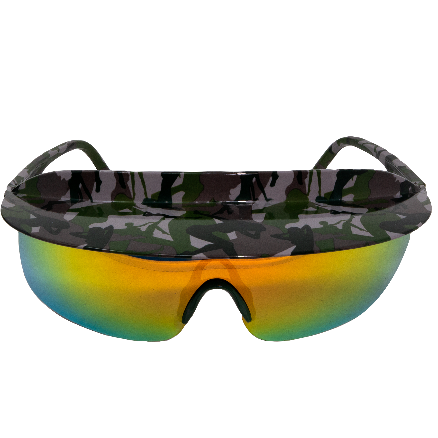 The Camo Orange Lens