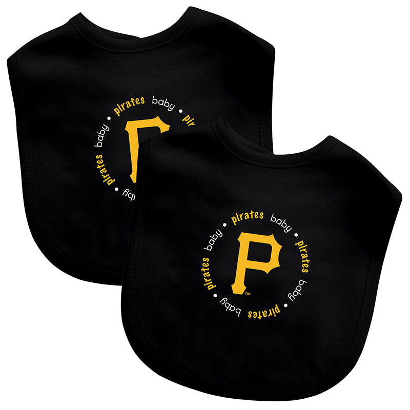 Pittsburgh Pirates Baby Bibs 2-Pack