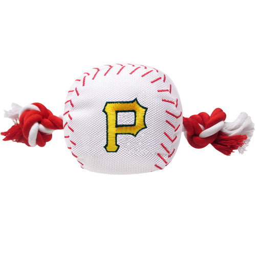 PITTSBURGH PIRATES NYLON BASEBALL ROPE TOY