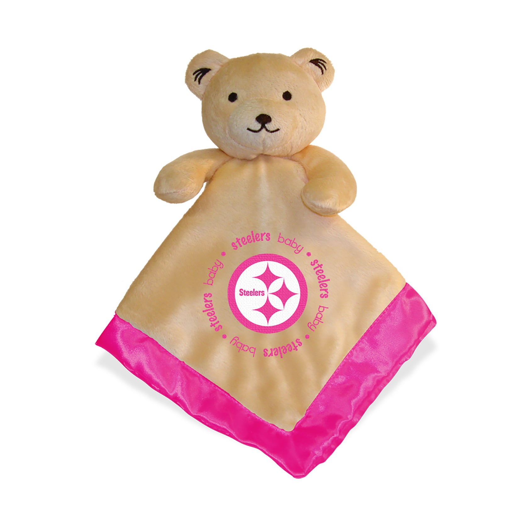 Pittsburgh Steelers Security Bear - Pink