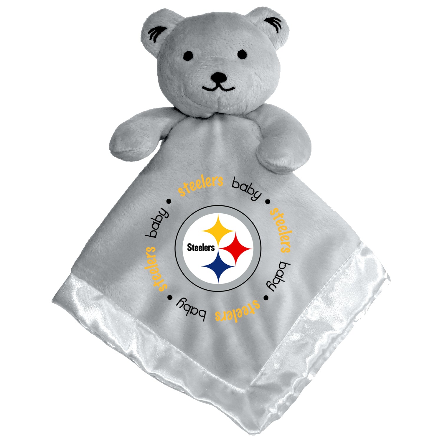 Pittsburgh Steelers Security Bear - Gray