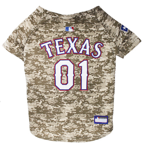 TEXAS RANGERS CAMO JERSEY