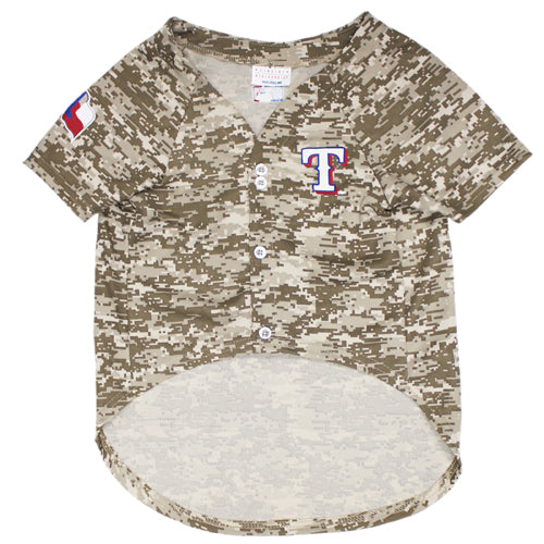 TEXAS RANGERS CAMO JERSEY