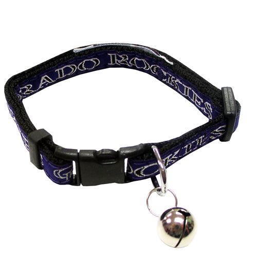 COLORADO ROCKIES CAT COLLAR