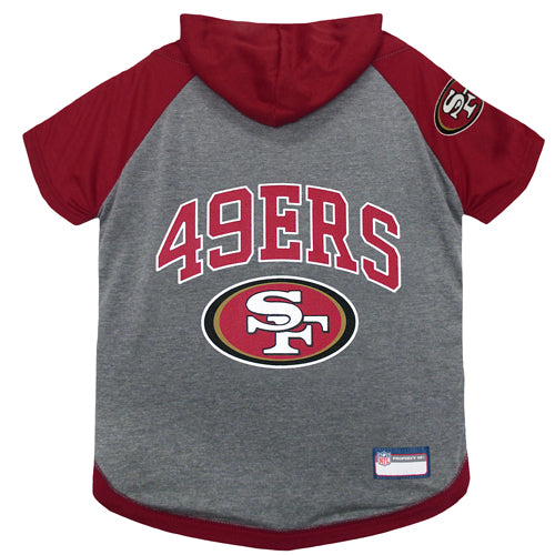 SAN FRANCISCO 49ERS HOODIE TEE SHIRT