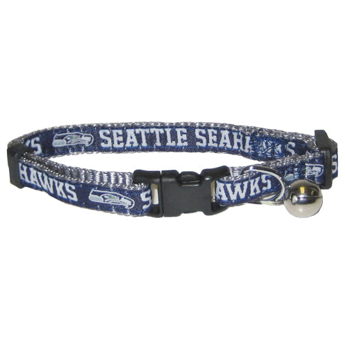 SEATTLE SEAHAWKS CAT COLLAR